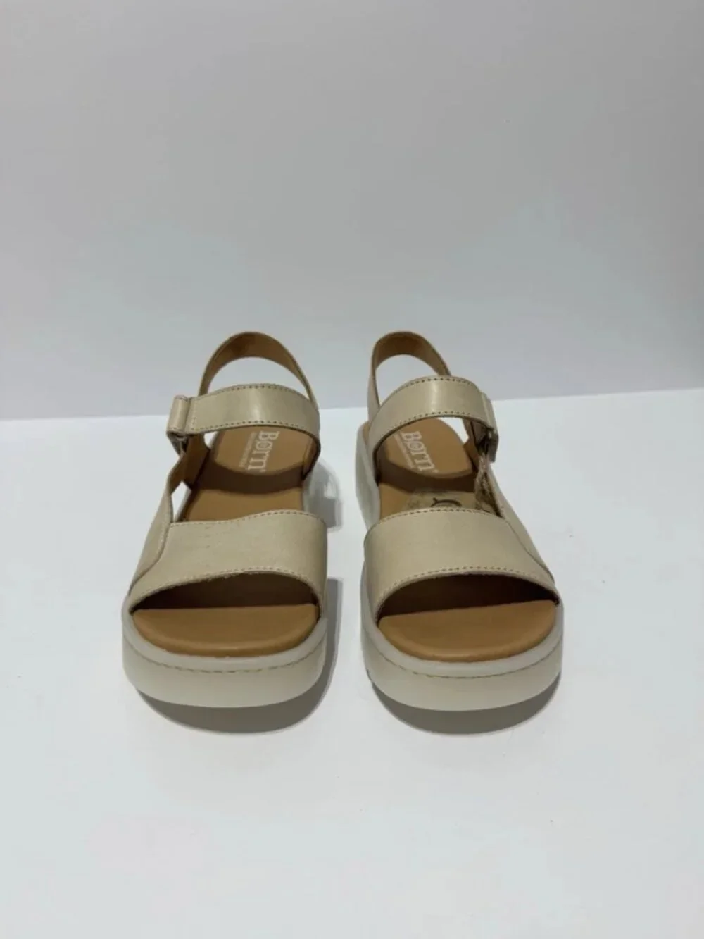 Born Womens Kit Sandals Natural Size 8 M